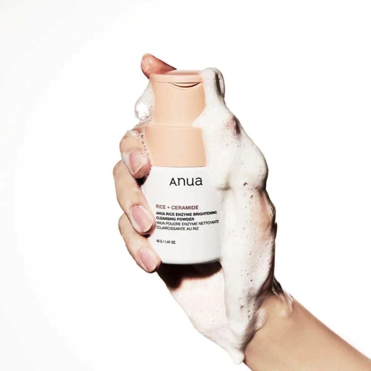 Anua – Очищающая Пудра для Умывания Rice Enzyme Brightening 40 г
 