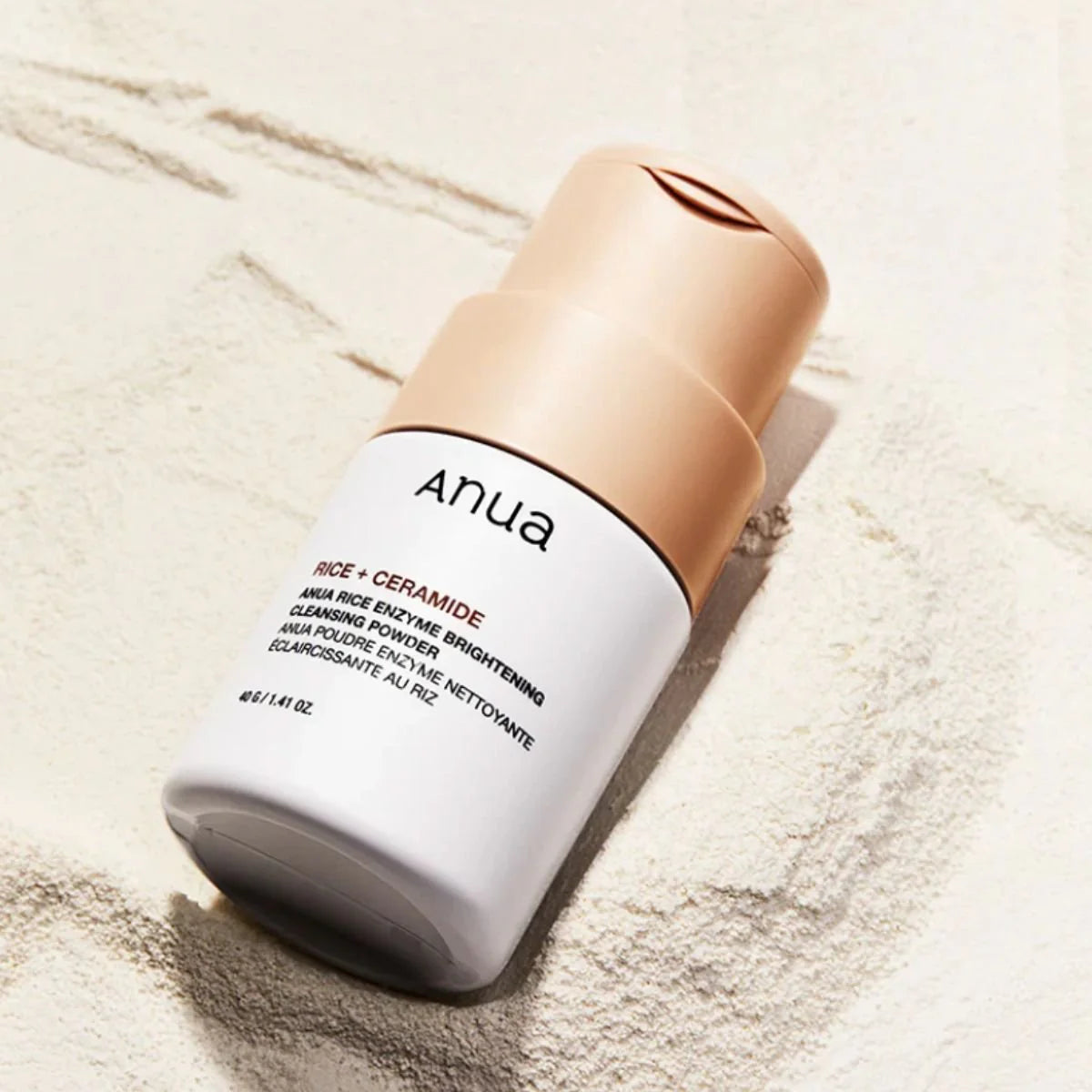 Anua – Очищающая Пудра для Умывания Rice Enzyme Brightening 40 г
 