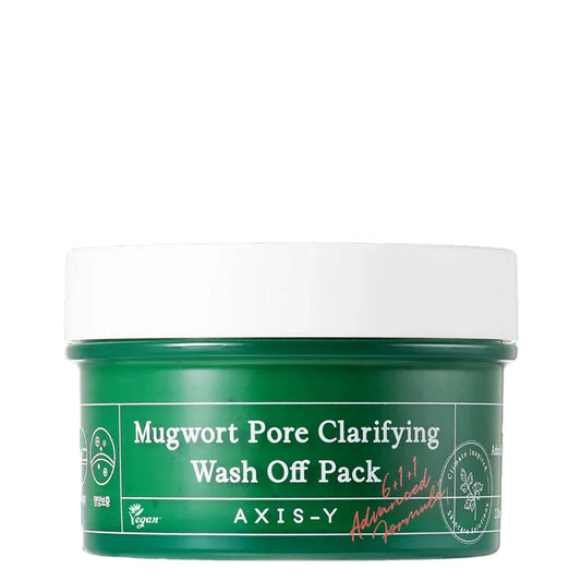 Axis-Y – Mugwort Pore Clarifying Wash Off Pack,  100ml