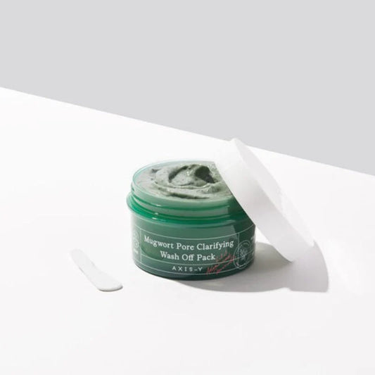 Axis-Y – Mugwort Pore Clarifying Wash Off Pack,  100ml